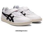 Onitsuka Tiger zapatos 4P8D6N653 blanco negro niños gsm - Image 2
