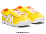 Onitsuka Tiger zapatos 4P8D6N654 amarillo vibrante/blanco niños México 66 - Image 2