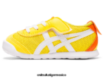 Onitsuka Tiger zapatos 4P8D6N654 amarillo vibrante/blanco niños México 66 - Image 4
