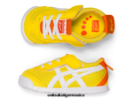 Onitsuka Tiger zapatos 4P8D6N654 amarillo vibrante/blanco niños México 66 - Image 8