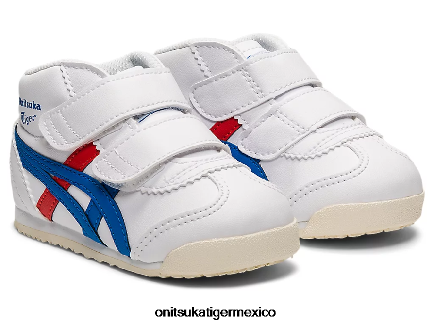 Onitsuka Tiger zapatos 4P8D6N658 blanco/azul directorio niños mexico mid-runner ts - Image 2