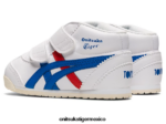 Onitsuka Tiger zapatos 4P8D6N658 blanco/azul directorio niños mexico mid-runner ts - Image 3