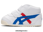 Onitsuka Tiger zapatos 4P8D6N658 blanco/azul directorio niños mexico mid-runner ts - Image 4