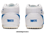 Onitsuka Tiger zapatos 4P8D6N658 blanco/azul directorio niños mexico mid-runner ts - Image 5