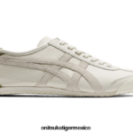 Onitsuka Tiger zapatos 4P8D6N66 crema/verde bronce unisexo México 66