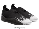 Onitsuka Tiger zapatos 4P8D6N68 blanco negro unisexo tejido acromount - Image 2