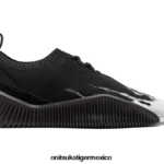 Onitsuka Tiger zapatos 4P8D6N68 blanco negro unisexo tejido acromount