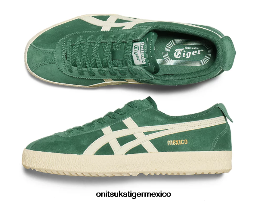 Onitsuka Tiger zapatos 4P8D6N73 verde pino/crema unisexo delegación de méxico - Image 8