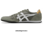 Onitsuka Tiger zapatos 4P8D6N76 oliva quemado/blanco unisexo serrano - Image 4