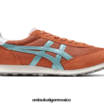 Onitsuka Tiger zapatos 4P8D6N81 naranja picante/turquesa polvoriento unisexo edición 78