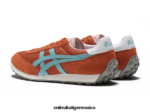 Onitsuka Tiger zapatos 4P8D6N81 naranja picante/turquesa polvoriento unisexo edición 78 - Image 3