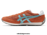 Onitsuka Tiger zapatos 4P8D6N81 naranja picante/turquesa polvoriento unisexo edición 78 - Image 4