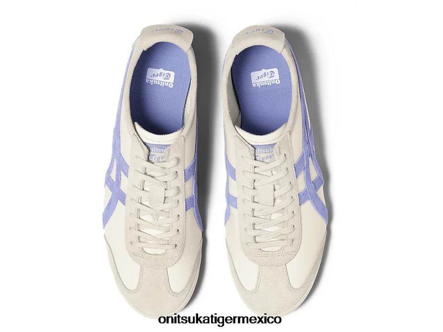 Onitsuka Tiger zapatos 4P8D6N82 tormenta crema/violeta unisexo méxico 66 vin - Image 6