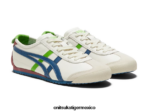 Onitsuka Tiger zapatos 4P8D6N85 crema/azul mako unisexo México 66 - Image 2