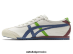 Onitsuka Tiger zapatos 4P8D6N85 crema/azul mako unisexo México 66 - Image 4