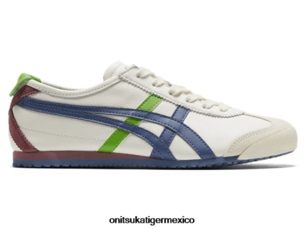 Onitsuka Tiger zapatos 4P8D6N85 crema/azul mako unisexo México 66