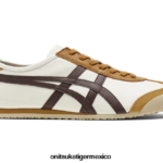 Onitsuka Tiger zapatos 4P8D6N88 crema/marrón regaliz unisexo México 66