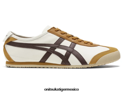 Onitsuka Tiger zapatos 4P8D6N88 crema/marrón regaliz unisexo México 66