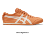 Onitsuka Tiger zapatos 4P8D6N8 naranja óxido/crema unisexo México 66 sin cordones