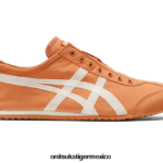 Onitsuka Tiger zapatos 4P8D6N8 naranja óxido/crema unisexo México 66 sin cordones