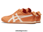 Onitsuka Tiger zapatos 4P8D6N8 naranja óxido/crema unisexo México 66 sin cordones - Image 3