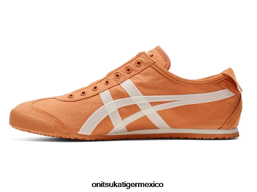 Onitsuka Tiger zapatos 4P8D6N8 naranja óxido/crema unisexo México 66 sin cordones - Image 4