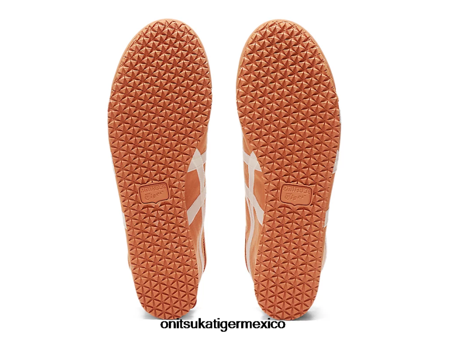Onitsuka Tiger zapatos 4P8D6N8 naranja óxido/crema unisexo México 66 sin cordones - Image 7