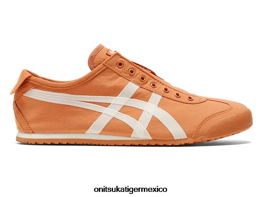 onitsuka_tiger_zapatos_4p8d6n8_naranja_oxido_crema_unisexo_mexico_66_sin_cordones.png Onitsuka Tiger zapatos 4P8D6N8 naranja óxido/crema unisexo México 66 sin cordones - Image 1